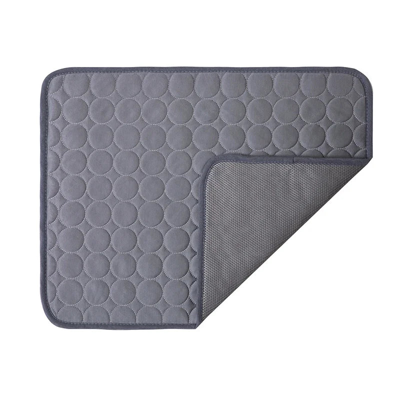 Summer Cat Puppy Cooling Mats Mesh Breathable Pet Blanket for Cats Animals Kitten Bed Pets Supplies Chat Accessoires Pour Chats