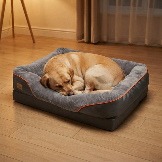 Large Dog Bed Fleece Anti Allergy Bed & dog bed