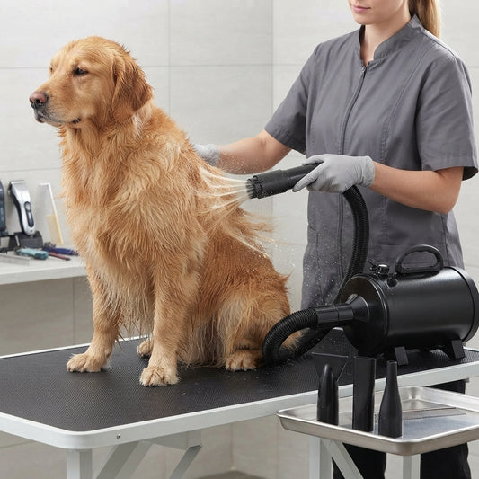 Portable professional grooming dog dryer and blower for dogs