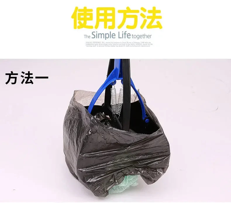 Foldable Pet Pooper Scooper Long Handle Dog Poop Scoop Clip Shovel Easy Pick Up Animal Feces Picker Pet Outdoor Cleaning Tools