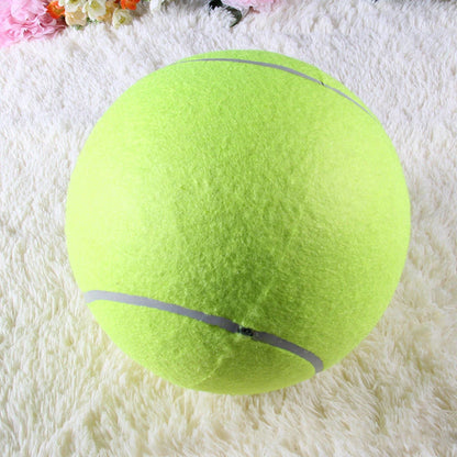 9.5 Inches Dog Tennis Ball Giant Pet Toy Tennis Ball Dog Chew Toy Signature Mega Jumbo Kids Toy Ball For Pet Supplies