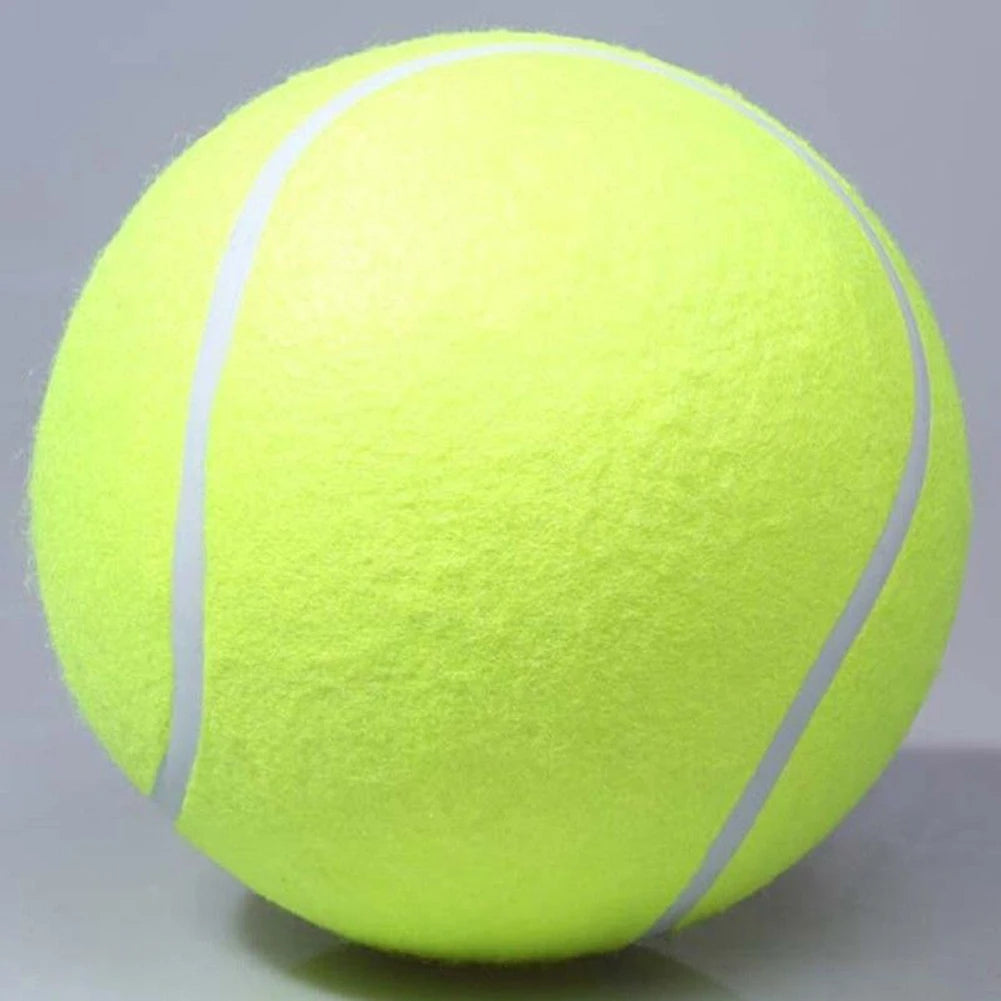 9.5 Inches Dog Tennis Ball Giant Pet Toy Tennis Ball Dog Chew Toy Signature Mega Jumbo Kids Toy Ball For Pet Supplies
