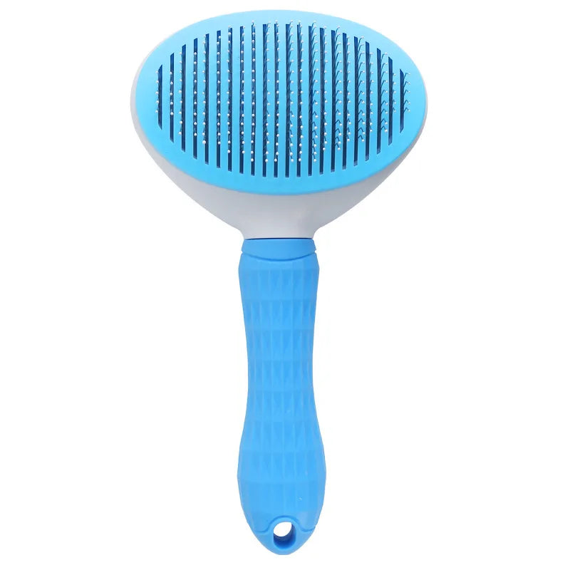 New Pet Dog Brush Cat Comb Self Cleaning Pet Hair Remover Brush For Dogs Cats Grooming Tools Pets Dematting Comb Dogs Accessory