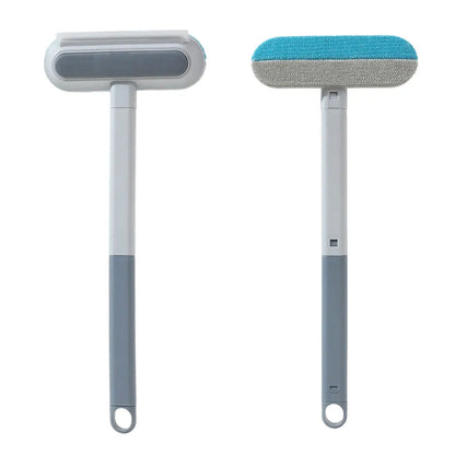 3 in 1 Pet Hair Remover Brush Long Handle Window Cleaning Brush Pet Fur Cleaning Tool Cat Dog Hair Remover Brush Pet Supplies
