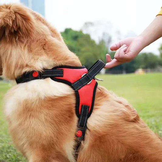 Saddle No Pull Dog Harness — Training Vest, Reflective, Adjustable, Dog Harness, No Pull Harness