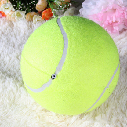 9.5 Inches Dog Tennis Ball Giant Pet Toy Tennis Ball Dog Chew Toy Signature Mega Jumbo Kids Toy Ball For Pet Supplies
