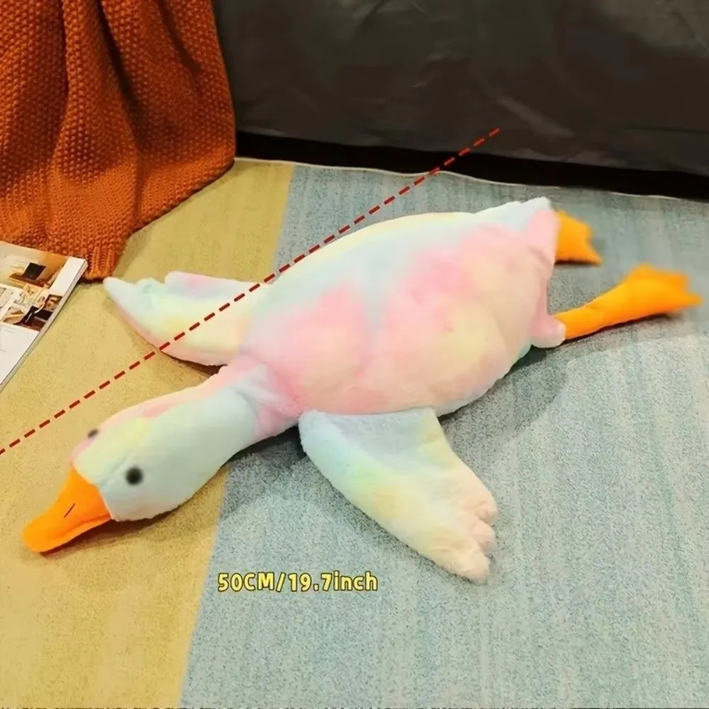 50cm Cute Energy Release Duck Dogs Toy Goose Dolls Soft Pet Companion Toy Colorful Cartoon Cats Toy