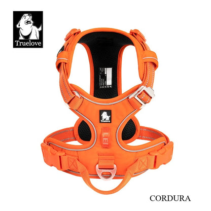 Truelove No Pull Dog Harness Reflective Breathable Adjustable Training Vest for Small Medium Large Dogs Night Walking TLH5657