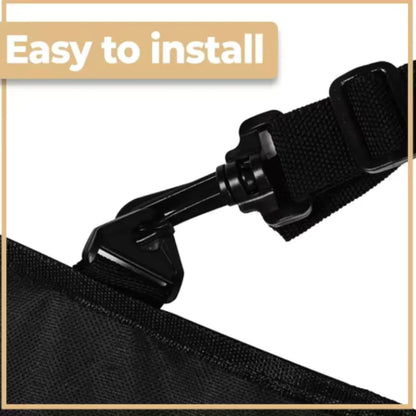 Dog Car Seat Cover Foldable Hammock Pet Harness Cat Bag Basket Stable and Foldable Travel Pet Dog and Cat Safety Car Seat