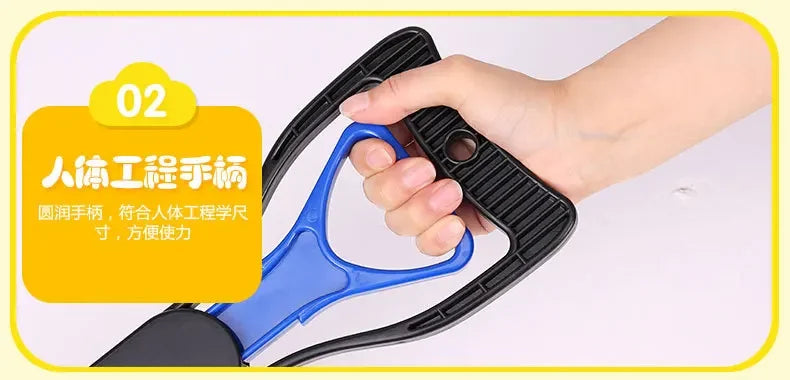 Foldable Pet Pooper Scooper Long Handle Dog Poop Scoop Clip Shovel Easy Pick Up Animal Feces Picker Pet Outdoor Cleaning Tools