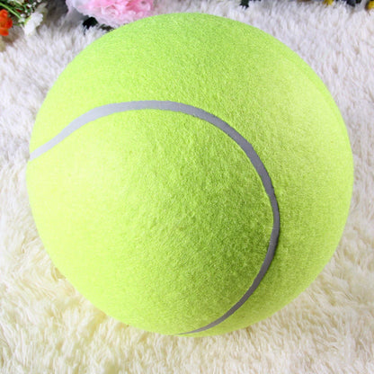 9.5 Inches Dog Tennis Ball Giant Pet Toy Tennis Ball Dog Chew Toy Signature Mega Jumbo Kids Toy Ball For Pet Supplies