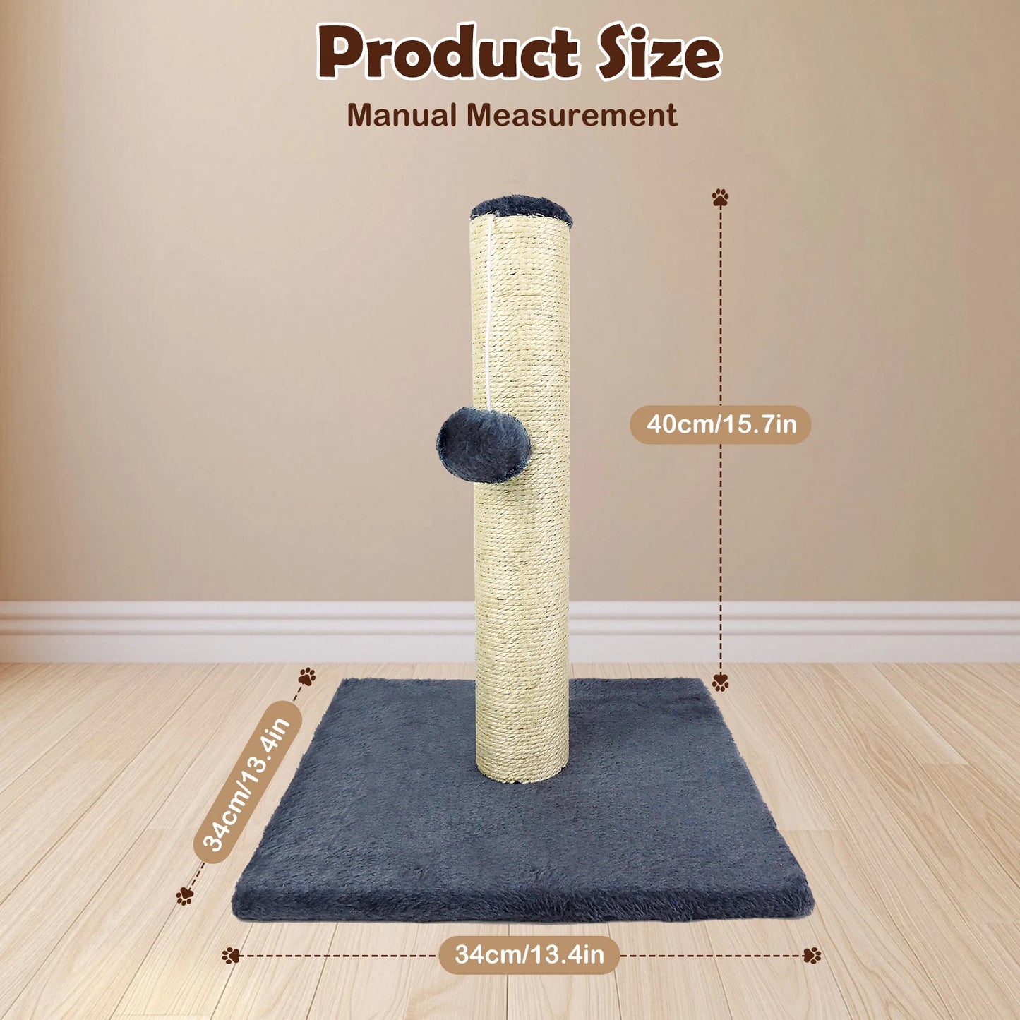 Multi-level cat climbing tower, 40/80/150 cm cat tree and climbing tower, featuring scratching panels, a felt cave and a resting area; indoor/outdoor activity centre for cats
