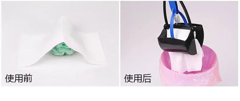 Foldable Pet Pooper Scooper Long Handle Dog Poop Scoop Clip Shovel Easy Pick Up Animal Feces Picker Pet Outdoor Cleaning Tools