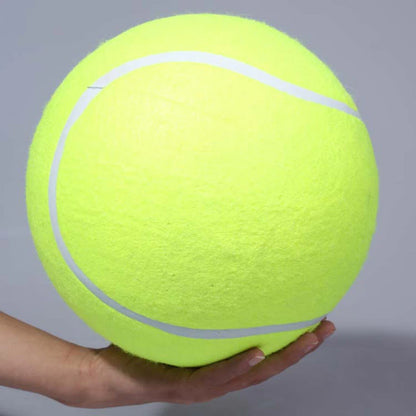 9.5 Inches Dog Tennis Ball Giant Pet Toy Tennis Ball Dog Chew Toy Signature Mega Jumbo Kids Toy Ball For Pet Supplies