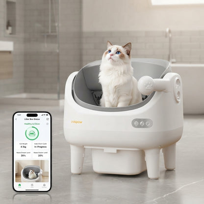 Self Cleaning Automatic Cat Litter Box, cat litter