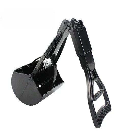 Foldable Long-Handle Dog Pooper Scooper — No-Bend Poop Picker