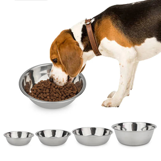 dog feeding bowl stainless steel dog bowl
