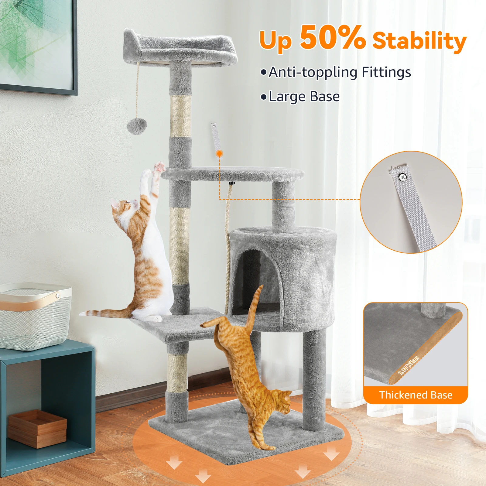 kf Sae418550e3f44a3396e932f8d8a5ae766 Cat Litter Boxes, Dog Collars, Automatic Pet Feeder, Cat toys, Indestructible Dog Toys, Outdoor Cat House ,Dog House and many more — Fast delivery at door step