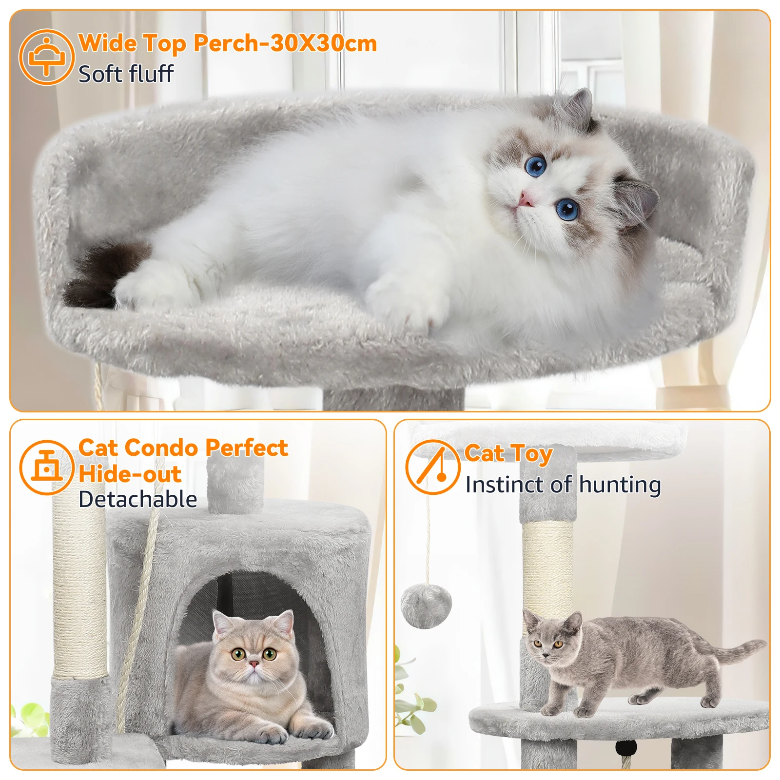 kf Sb1f885786d0748d0969be98dca77776fX Cat Litter Boxes, Dog Collars, Automatic Pet Feeder, Cat toys, Indestructible Dog Toys, Outdoor Cat House ,Dog House and many more — Fast delivery at door step