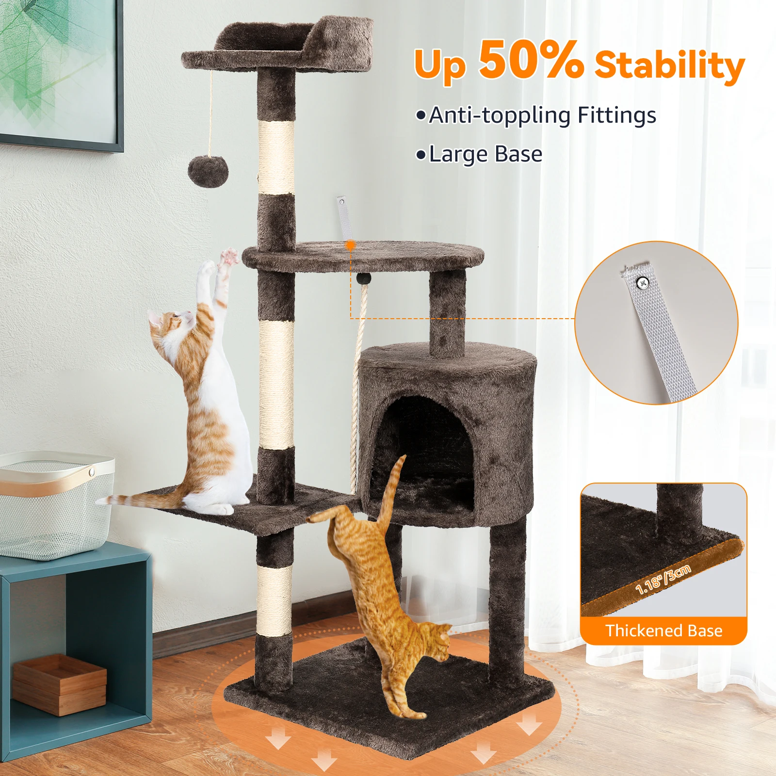 kf S0ecd603e8fa7480091126d0673085fa8T Cat Litter Boxes, Dog Collars, Automatic Pet Feeder, Cat toys, Indestructible Dog Toys, Outdoor Cat House ,Dog House and many more — Fast delivery at door step