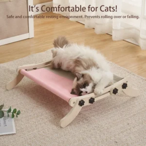 Cat Hammock Radiator Window Hammock For Indoor Cats Adjustable Wood Cat Radiator Window Beds Holds Up 18kg Pet Prodcuts