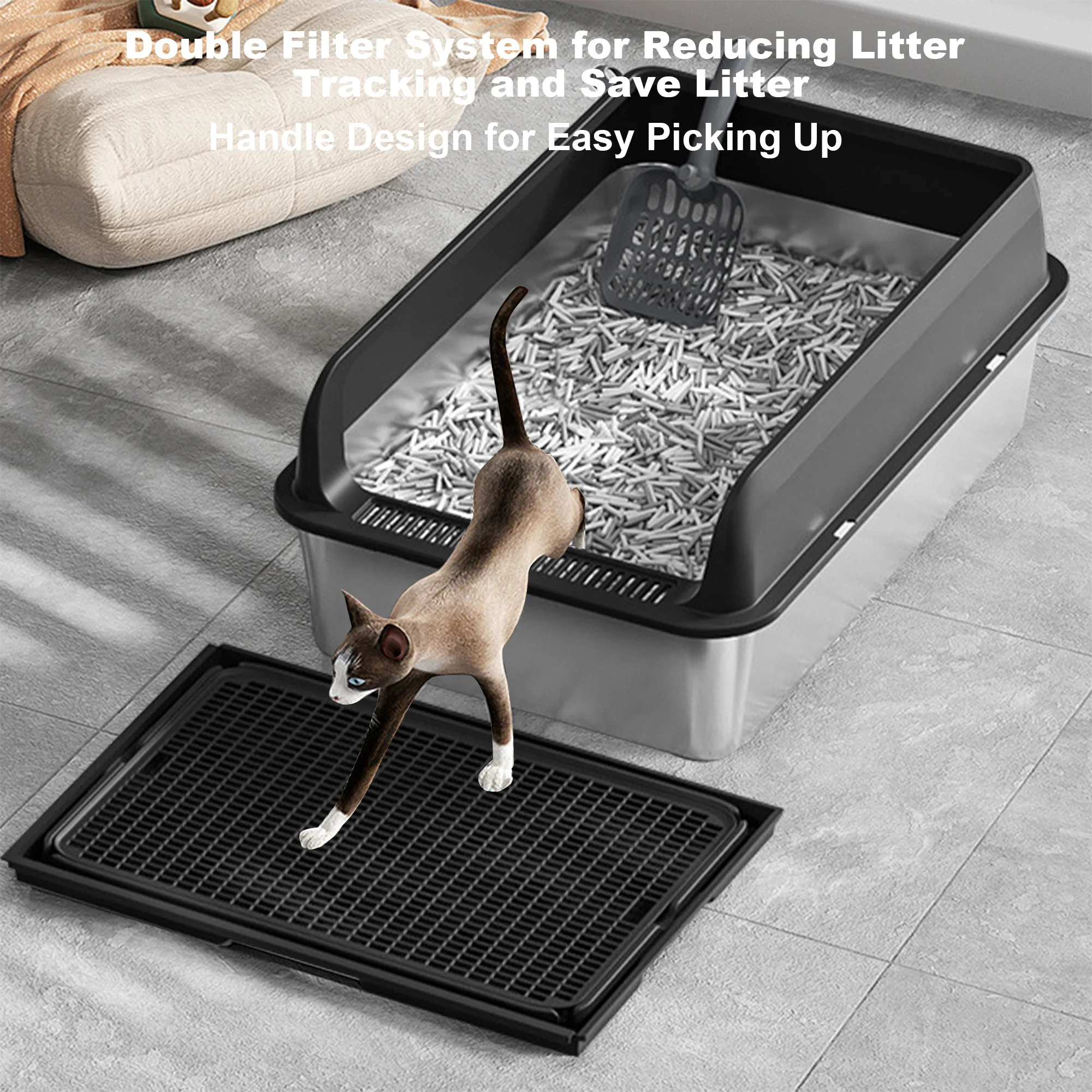 kf S8362f95e6a3e46ef84ea0ccce376229bl Cat Litter Boxes, Dog Collars, Automatic Pet Feeder, Cat toys, Indestructible Dog Toys, Outdoor Cat House ,Dog House and many more — Fast delivery at door step