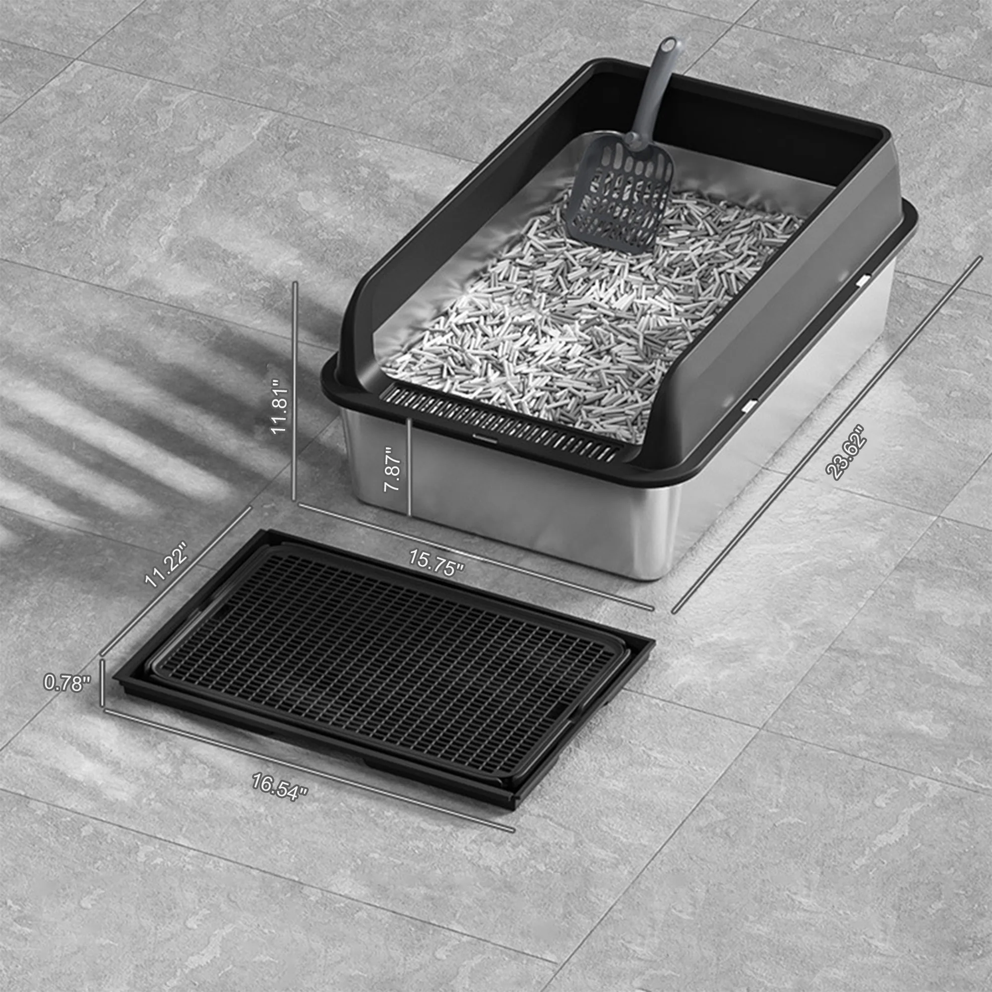 kf Sb15c49ca6b944fccb4523a3ff57a264b7 Cat Litter Boxes, Dog Collars, Automatic Pet Feeder, Cat toys, Indestructible Dog Toys, Outdoor Cat House ,Dog House and many more — Fast delivery at door step