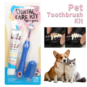YEGBONG Pet Toothpaste Edible Formula Tartar Control Freshens Breath Gentle Oral Cleaning for Dogs Cats All Breeds Daily Use