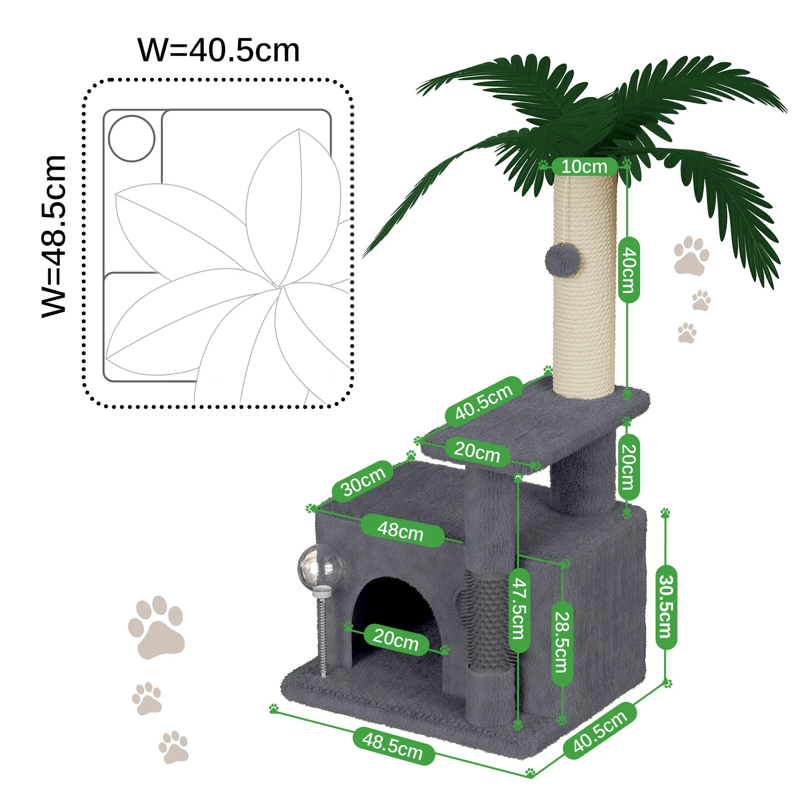 kf Sc4cb01b118224458851012247f6d2e30F Cat Litter Boxes, Dog Collars, Automatic Pet Feeder, Cat toys, Indestructible Dog Toys, Outdoor Cat House ,Dog House and many more — Fast delivery at door step