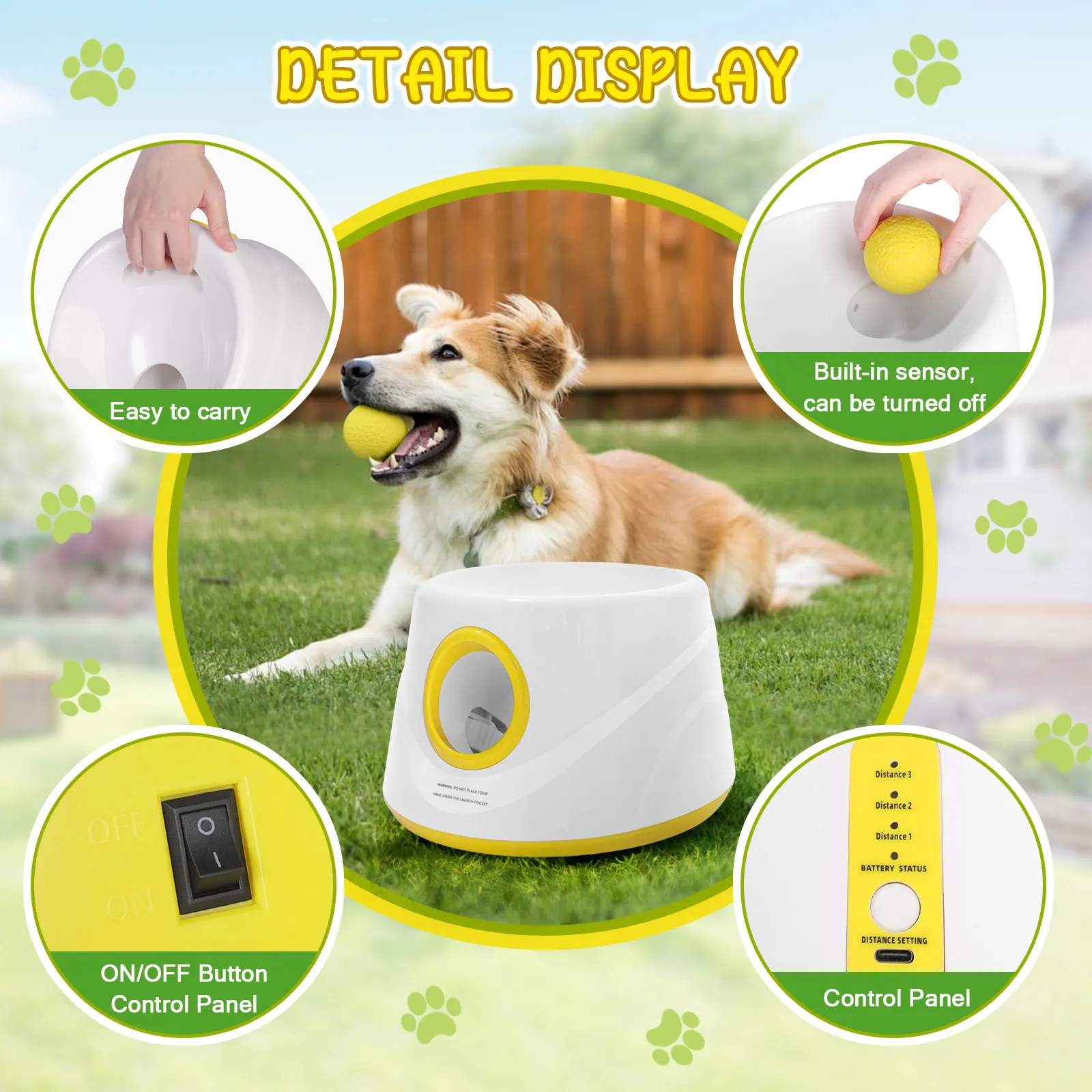 kf Se7739c4f78014f64b0a0f06093bb6a5en Cat Litter Boxes, Dog Collars, Automatic Pet Feeder, Cat toys, Indestructible Dog Toys, Outdoor Cat House ,Dog House and many more — Fast delivery at door step