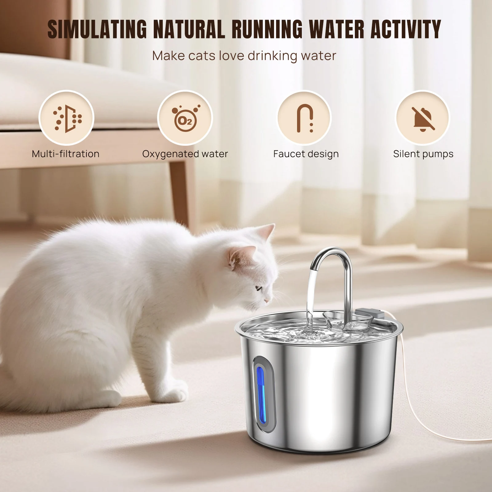 kf See2324f9f8194d0194394f6e3f2d3071j Cat Litter Boxes, Dog Collars, Automatic Pet Feeder, Cat toys, Indestructible Dog Toys, Outdoor Cat House ,Dog House and many more — Fast delivery at door step