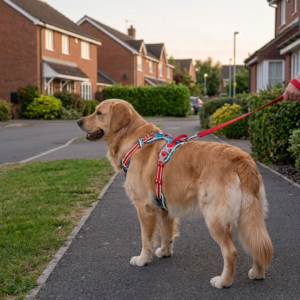 Reflective Dog Harness for Safe Walk image 01 Reflective Dog Harness for Safe Walk image 01
