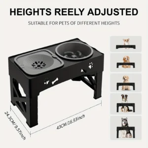 kf-Sae7eeef37e1c4094adb12adfb69a662ei Pet Slow Feeder Bowl - Anti-Tip Design, Foldable for Travel - Dog/Cat Food Bowl