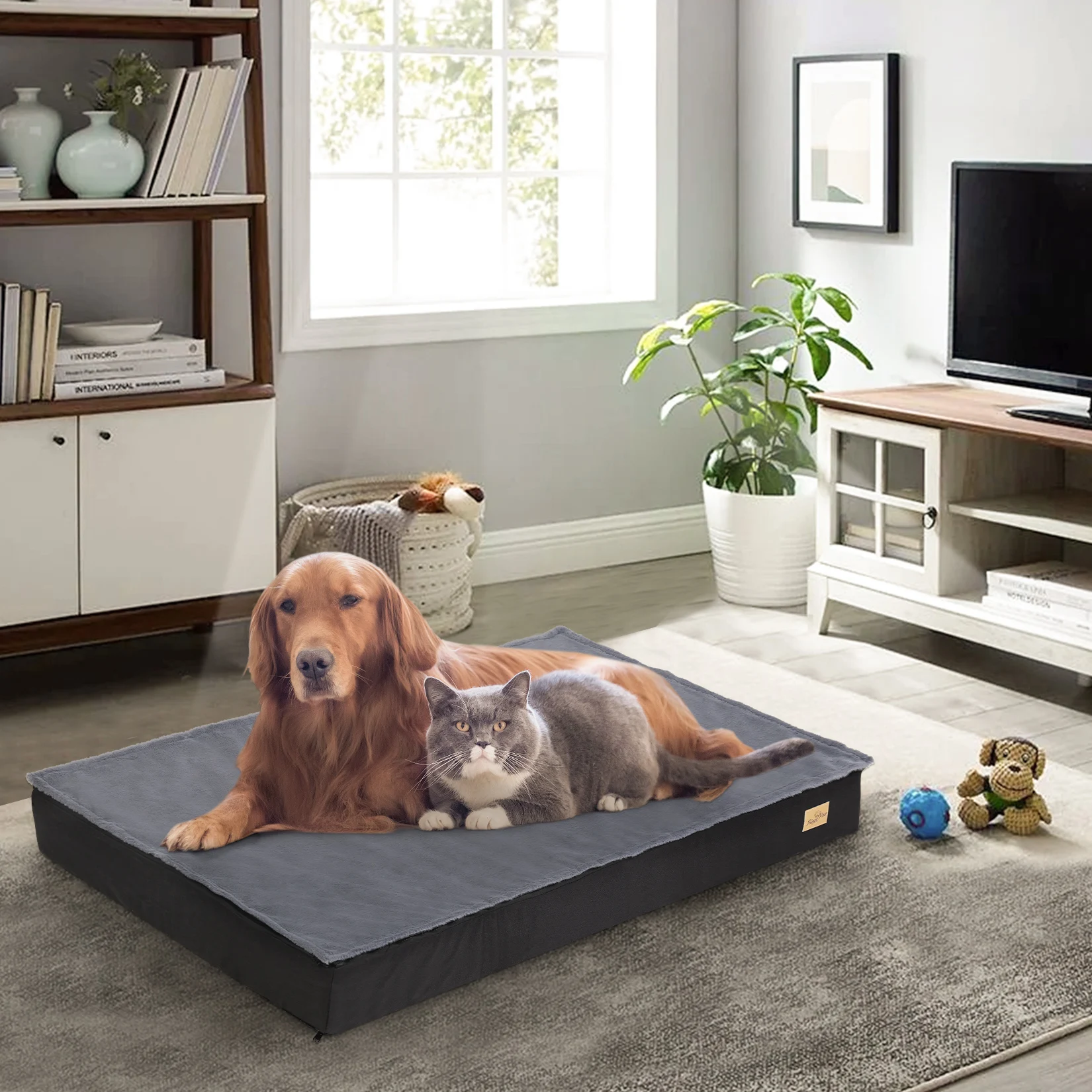 kf Sc889c6da0f6b40b79797df072fcf53a7y Cat Litter Boxes, Dog Collars, Automatic Pet Feeder, Cat toys, Indestructible Dog Toys, Outdoor Cat House ,Dog House and many more — Fast delivery at door step
